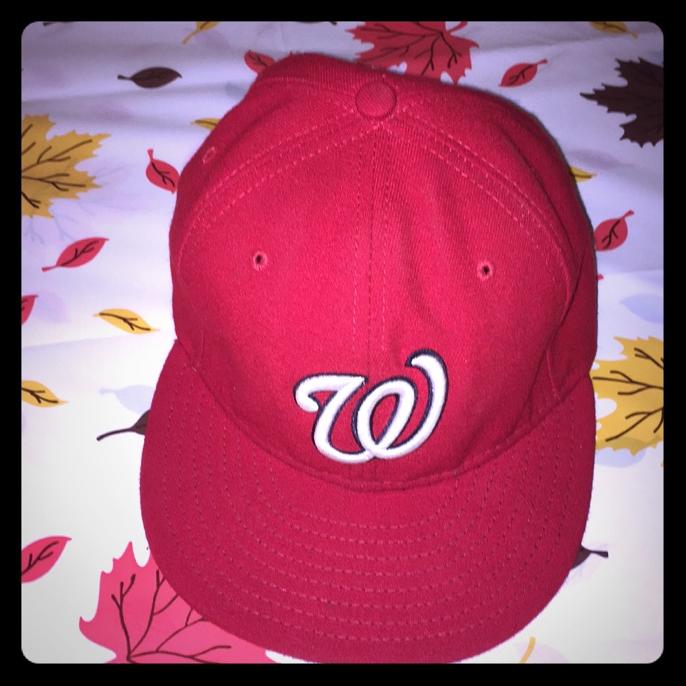 Washington Nationals Red Baseball Cap
